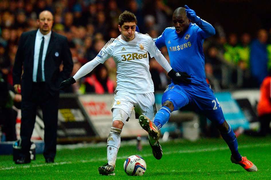 Chelsea fue eliminado por el modesto Swansea City de la Copa de Inglaterra. / AFP