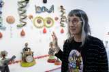 Andrea Echeverri, de Aterciopelados, presentó su exposición de cerámica en Bogotá