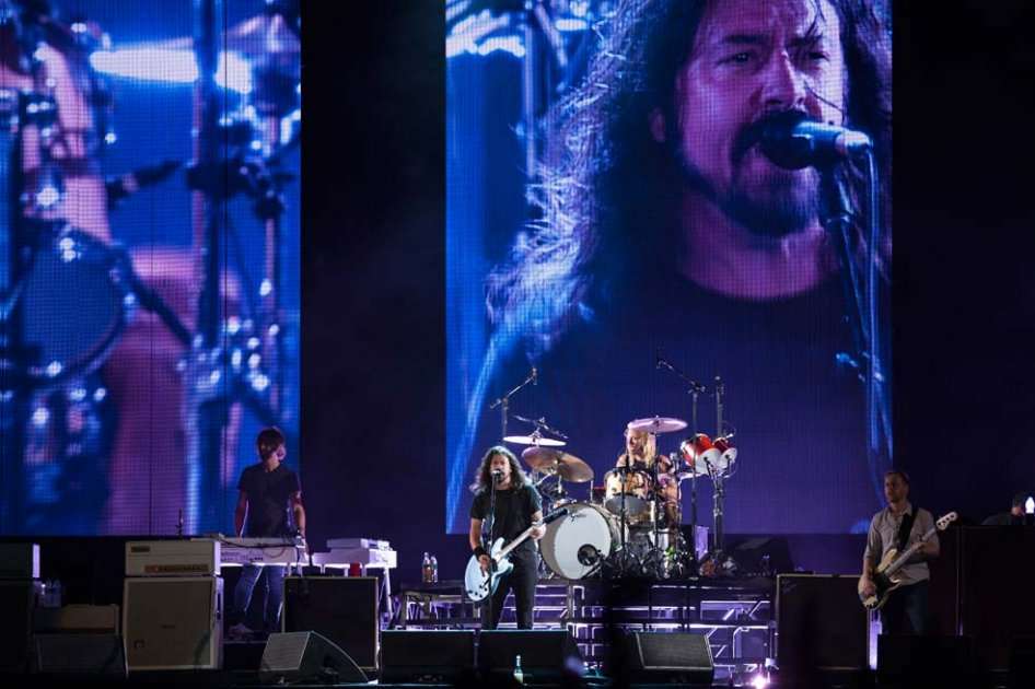 Foo Fighters en concierto. / Efe