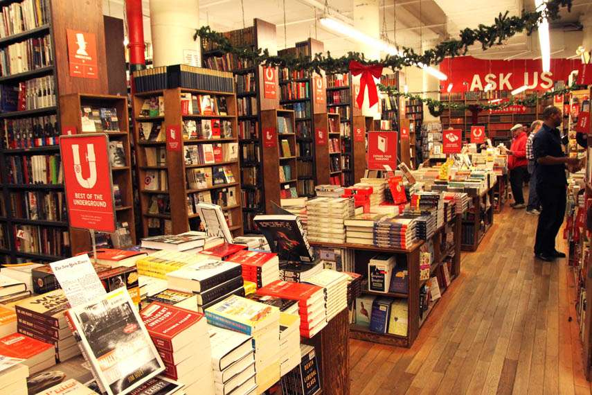 Strand Bookstore, una librería independiente con más de 2 millones de libros. / Wikipedia