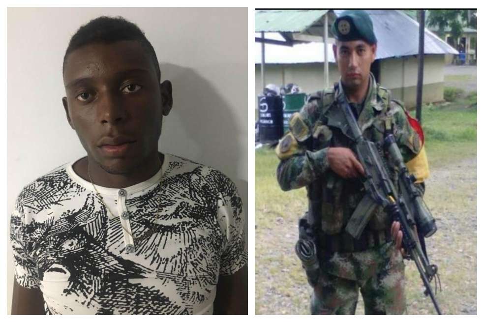 Jesus Alfredo Segura Arroyo, alias “Roberto", y Otoniel Daza Luna, alias "Otto". / Policía Nacional