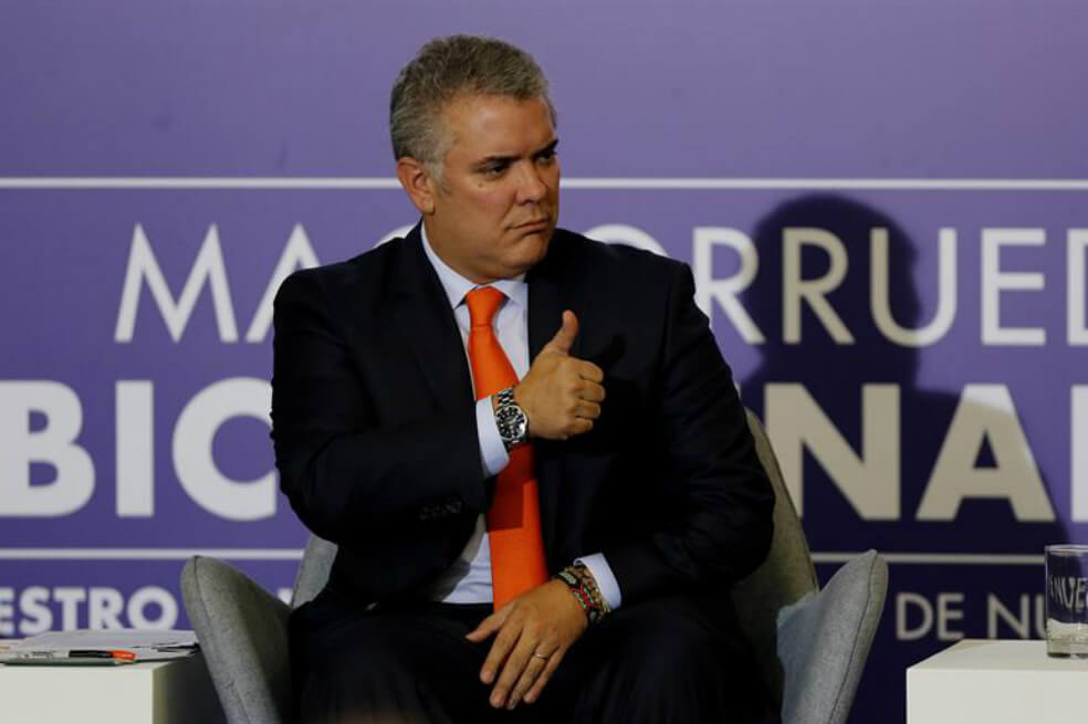 Iván Duque, presidente de Colombia. / EFE