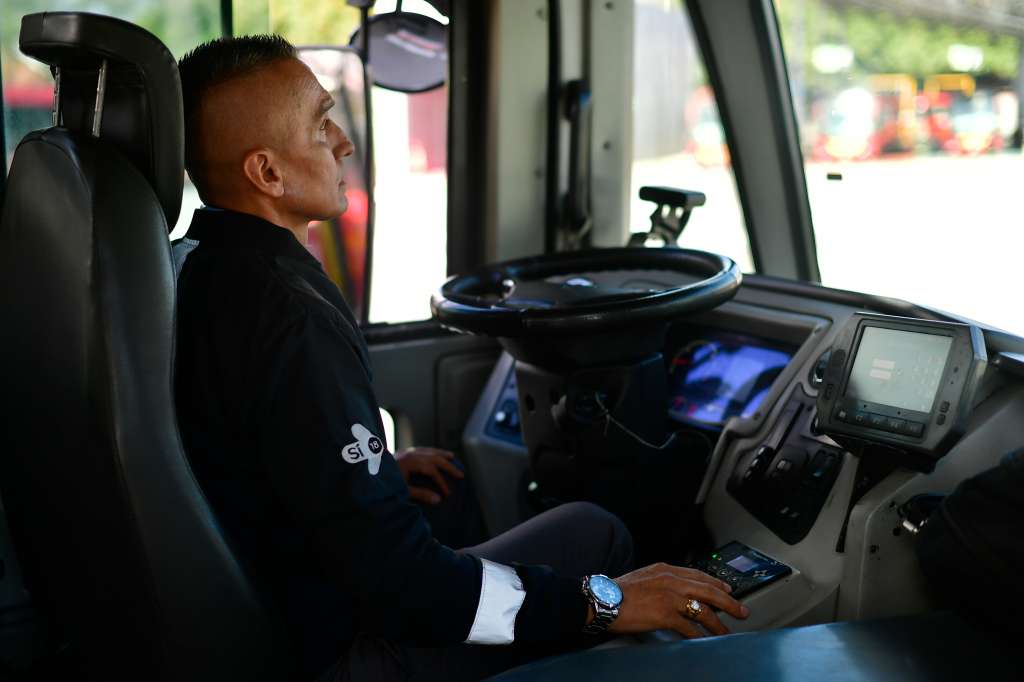 Roberto Mora Vega, conductor de Transmilenio