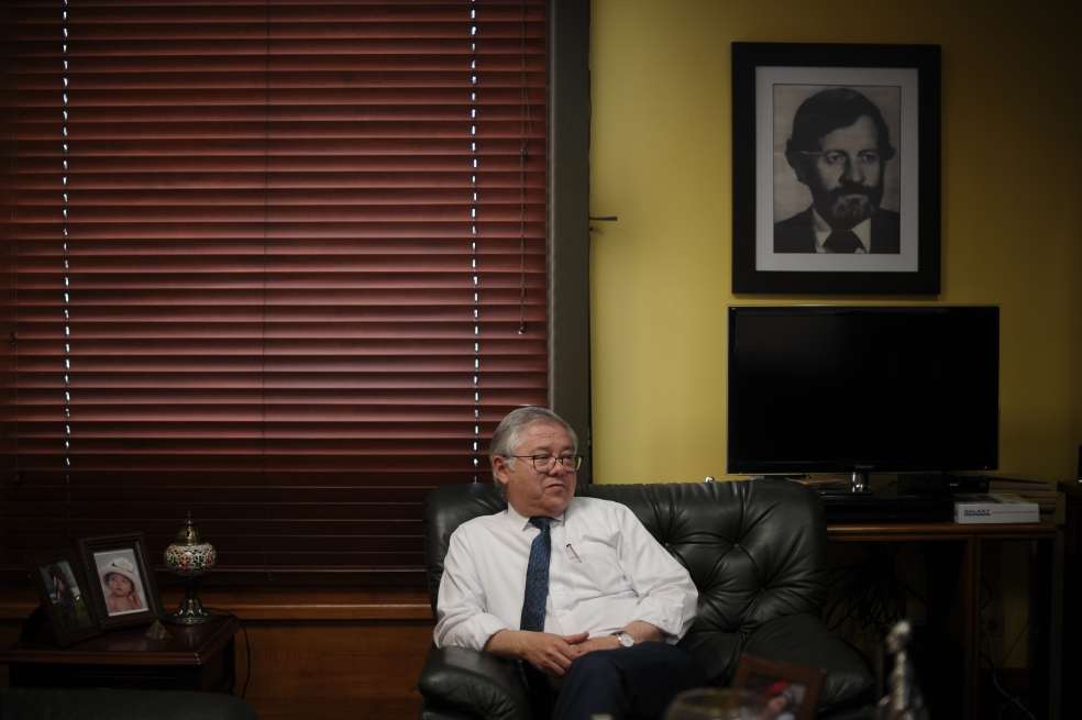 José Luis Barceló presidente de la Corte Suprema de Justicia. / Mauricio Alvarado - El Espectador