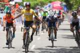 El rey del embalaje: Nelson Soto ganó la primera etapa de la Vuelta a Colombia