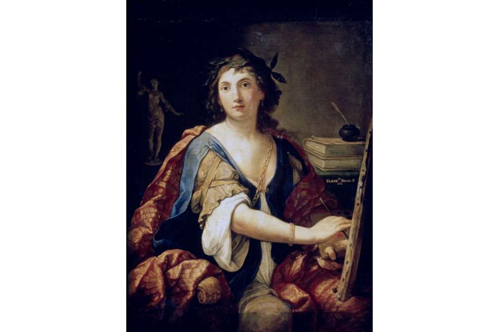 Autorretrato de Elisabetta Sirani, 1659. Museo Pushkin de Moscú.