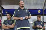 “Me gusta trabajar con la plantilla no con un once”: Rafa Benítez