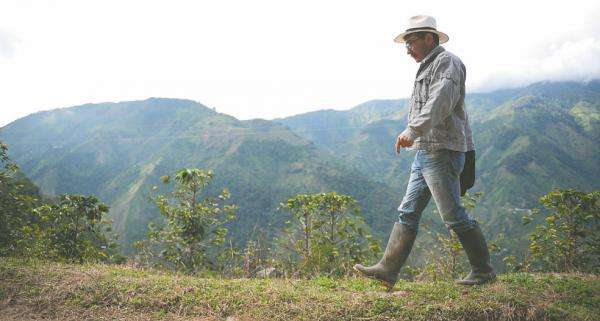 Víctor Manuel Sánchez Álvarez, presidente de la Asociación Campesina del Cañón de las Hermosas (Asohermosas) / Mauricio Alvarado