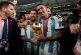 Así se celebró en Rosario, la cuidad que vio nacer a Leo Messi y Ángel Di María