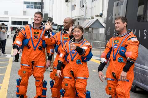 La tripulación de Artemis 2 vio “Project Hail Mary” antes de su viaje a la luna