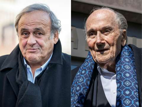 Blatter y Platini recibieron el veredicto definitivo de su juicio por corrupción