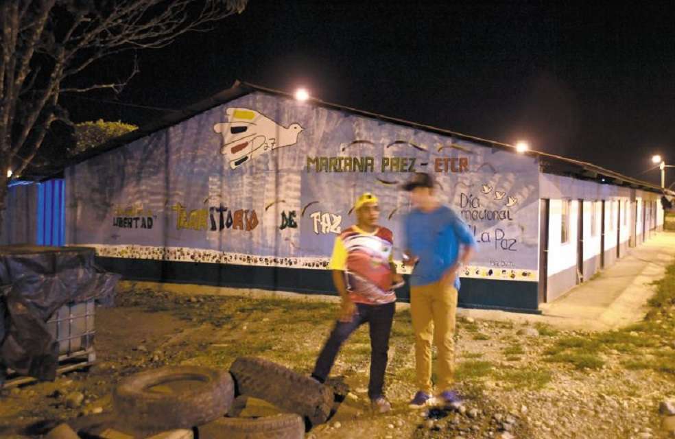 El espacio de reincorporación de Mesetas (Meta), donde fue asesinado Alexánder Parra en octubre del año pasado.