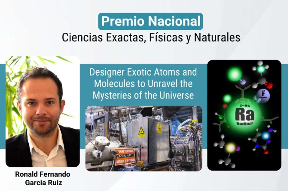 Ronald García trabaja como profesor asistente del Departamento de Física del Instituto Tecnológico de Massachusetts (MIT).