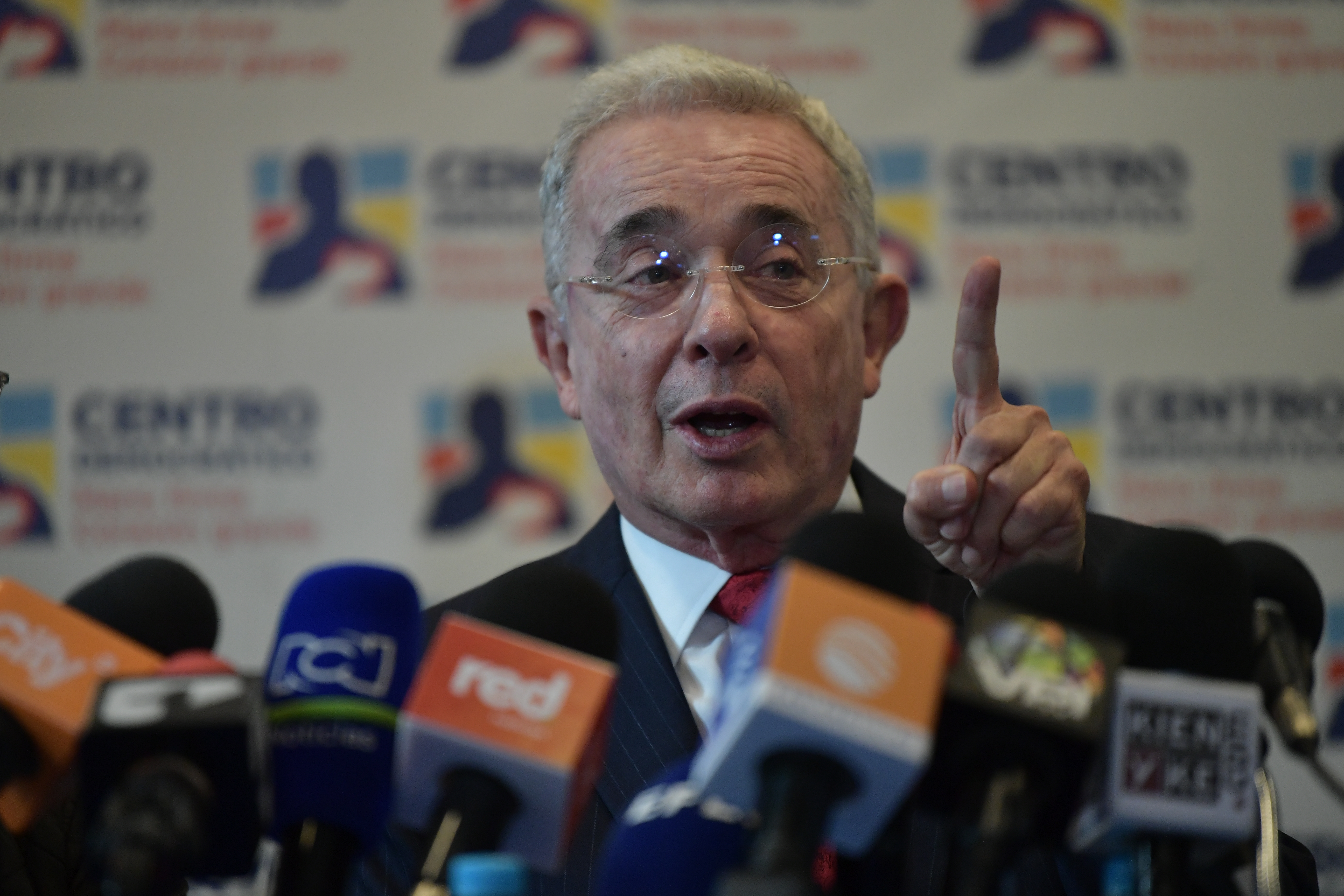 Ex presidente de la República durante locución después de su reunión con el presidente electo Gustavo Petro