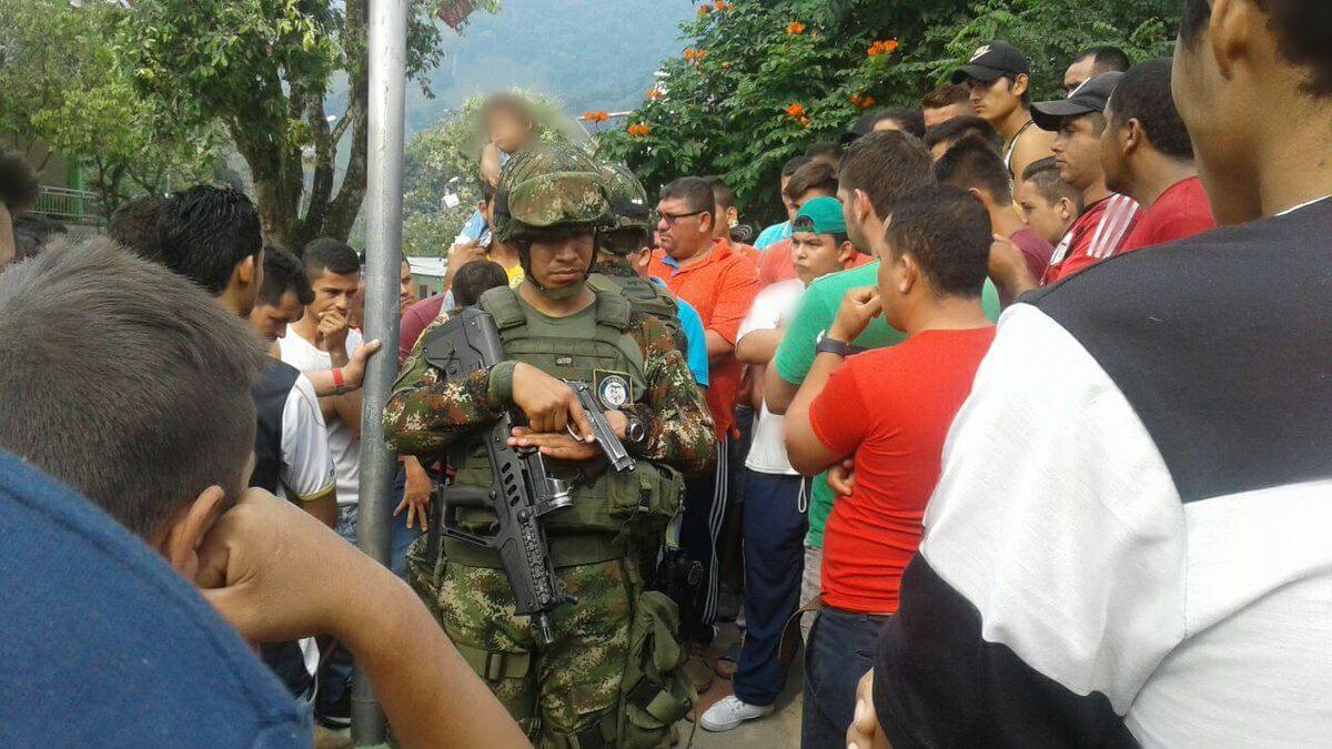 La confrontación armada se ha intensificado en regiones como el Catatumbo, Bajo Cauca y el departamento de Chocó. Los líderes piden que escuchen las soluciones que las comunidades plantean./ Cortesión: Asociación Campesina del Catatumbo.