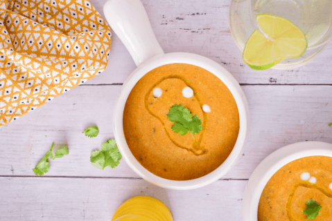 Crema de zanahoria con jengibre y coco: receta fácil y saludable