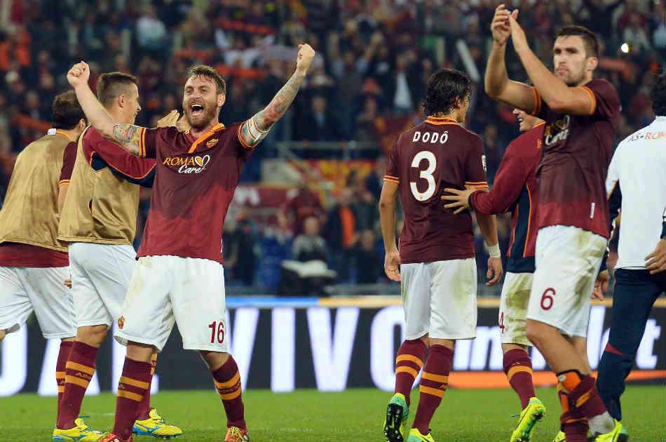 El equipo romano es el único y sólido líder de la Serie A. / AFP