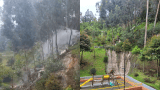 Persiste la emergencia en Usaquén: tubo de agua volvió a romperse