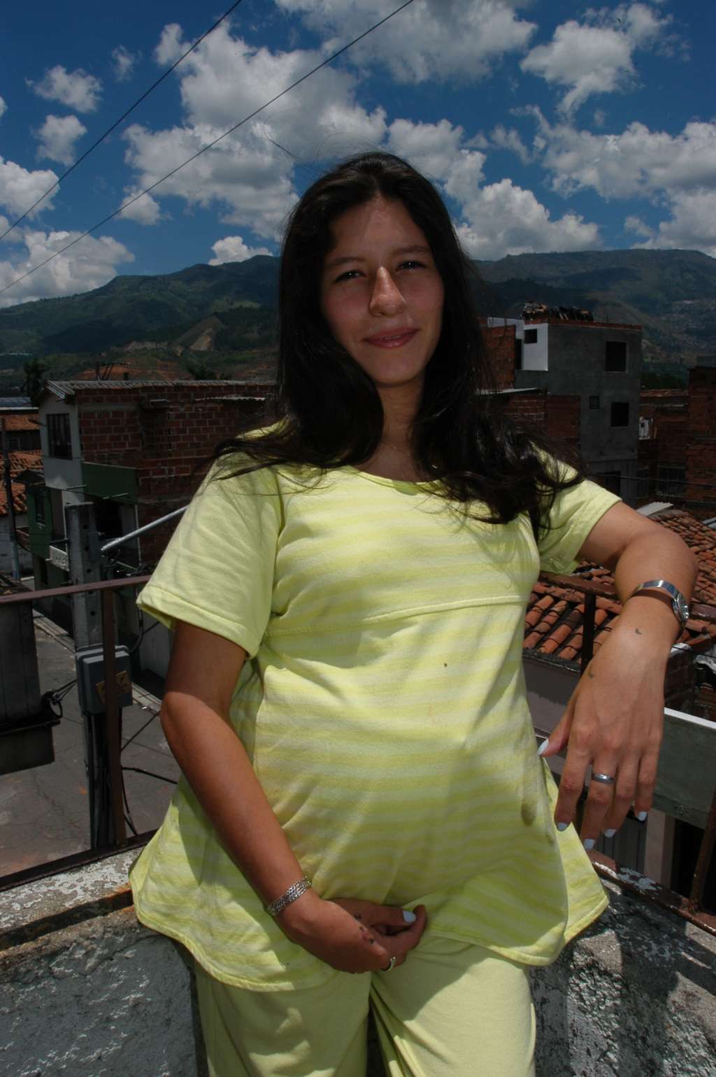 Lady Tabares embarazada