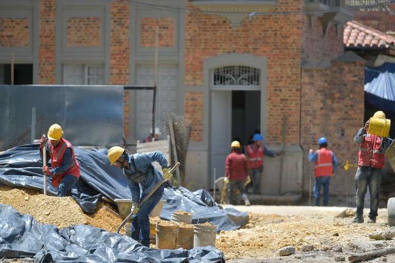 Obras de mantenimiento y recorrido por las instalaciones de este hospital.