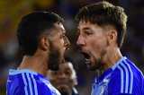 En imágenes: la celebración de Millonarios en El Campín tras la goleada a Junior