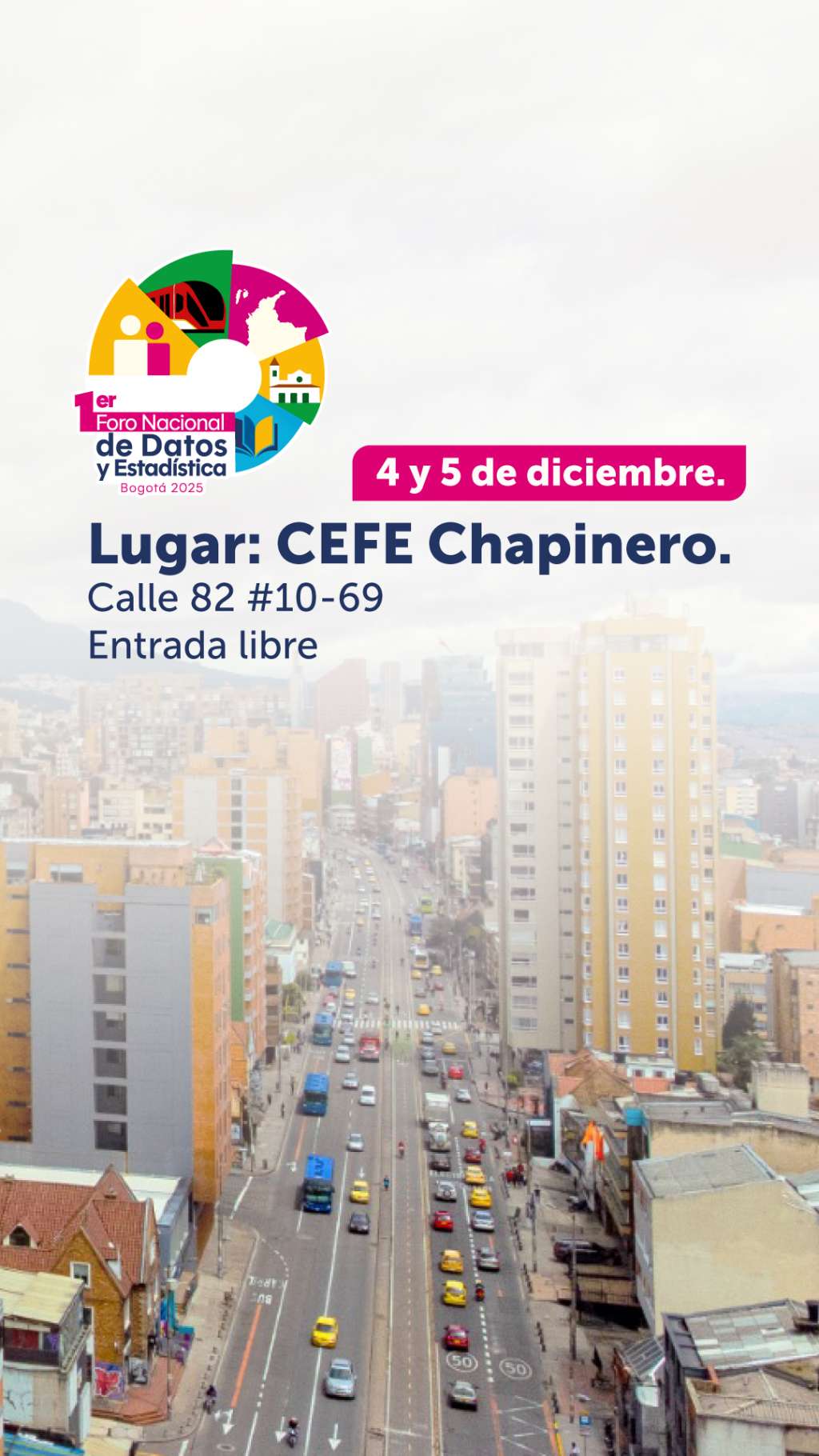 El evento es abierto al público mediante inscripción previa.