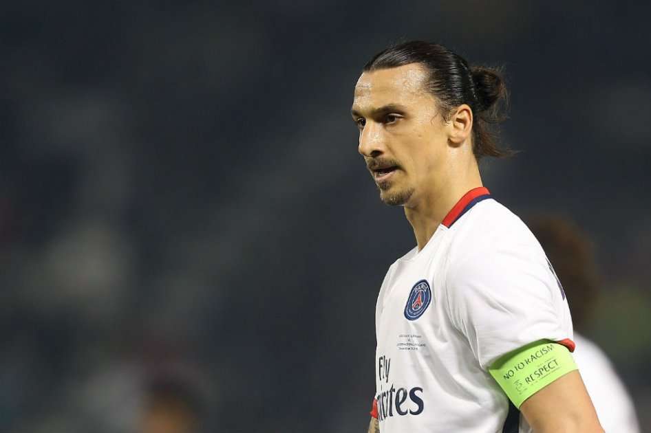 Zlatan Ibrahimovic no continuará con el PSG. Foto: AFP