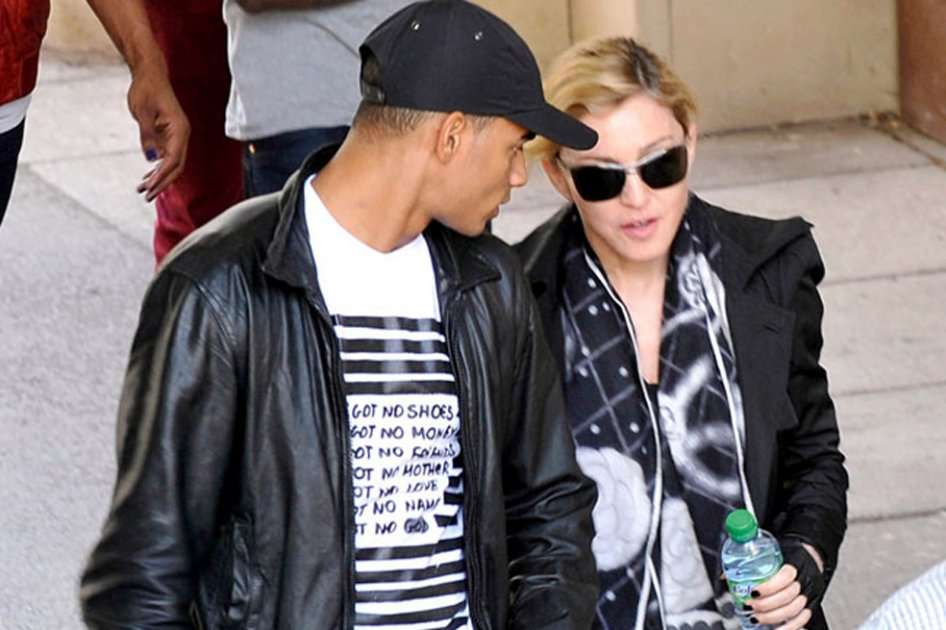 Brahim Zaibat y Madonna.