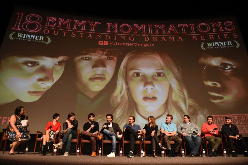 Presentación de la serie "Stranger Thing" en Los Ángeles, en agosto de 2017. / AFP
