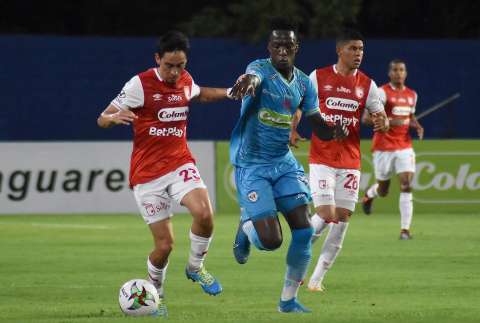 Jaguares y Santa Fe empataron 1-1 en el cierre de la jornada 13 de la Liga BetPlay