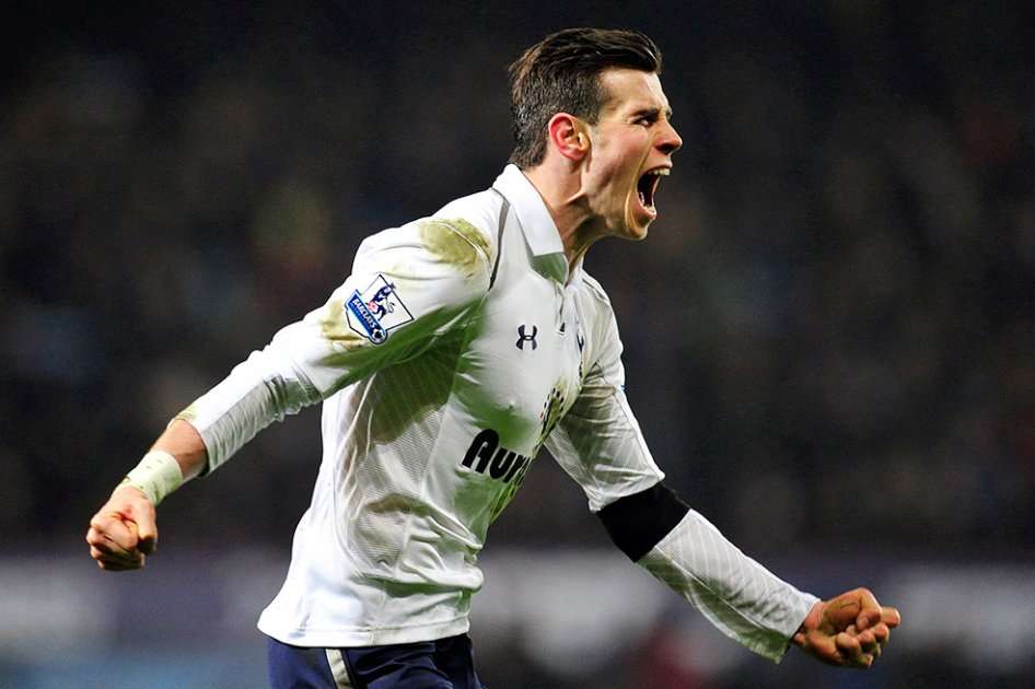 Gareth Bale marcó doblete en la victoria del Tottenham 3-2 sobre el West Ham. / AFP
