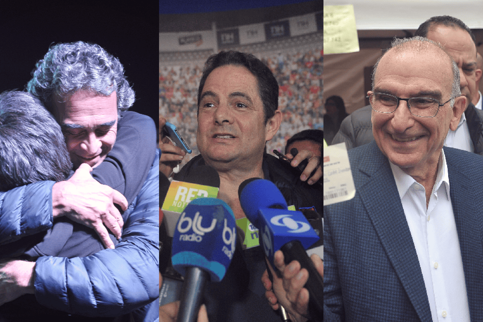 Los candidatos expulsados por los resultados de las urnas son determinantes en lo que queda de la contienda electoral./Archivo El Espectador.