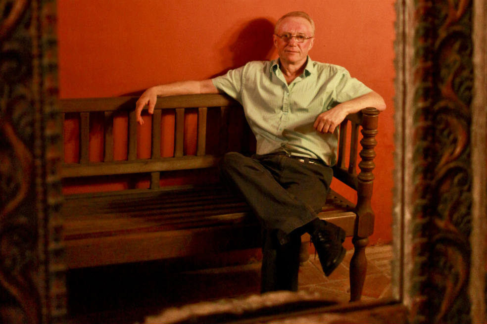 David Grossman asegura que la muerte es hermética, que no se puede entender ni penetrar. / Joaquín Sarmiento