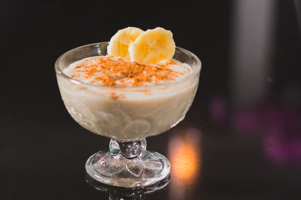 Receta para preparar helado de banana con 4 ingredientes