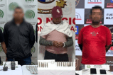 Estos son alias “Mamoncillo”, “Chanel” y otros cinco capturados del Clan del Golfo