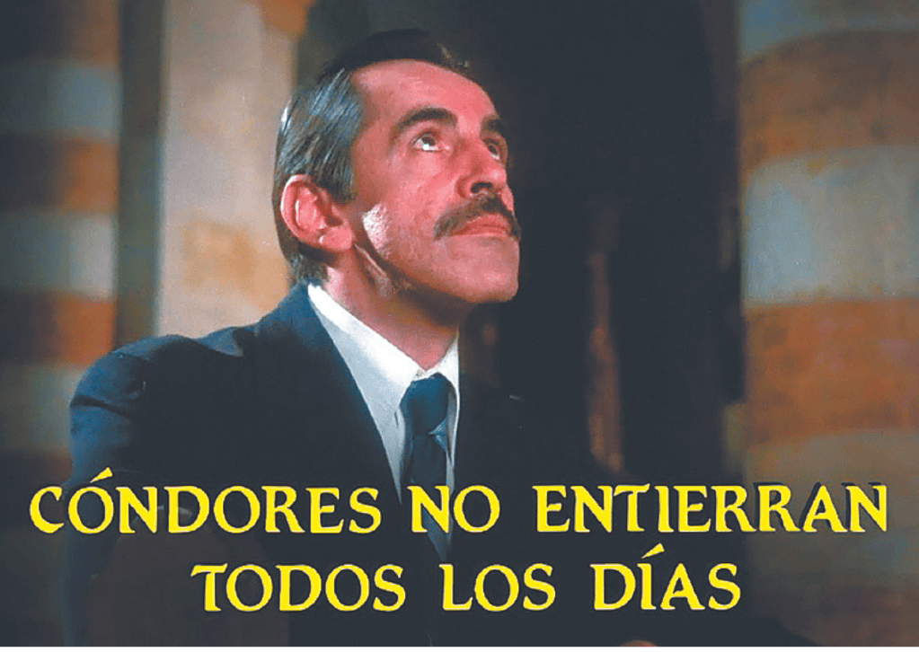 Imagen de la película "Cóndores no se entierran todos los días", dirigida por Francisco Norden (1984)