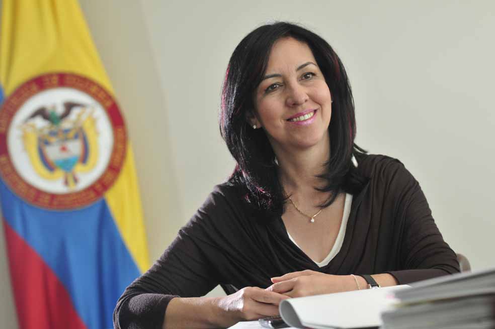 La ministra de justicia, Ruth Stella Correa./ Óscar Pérez