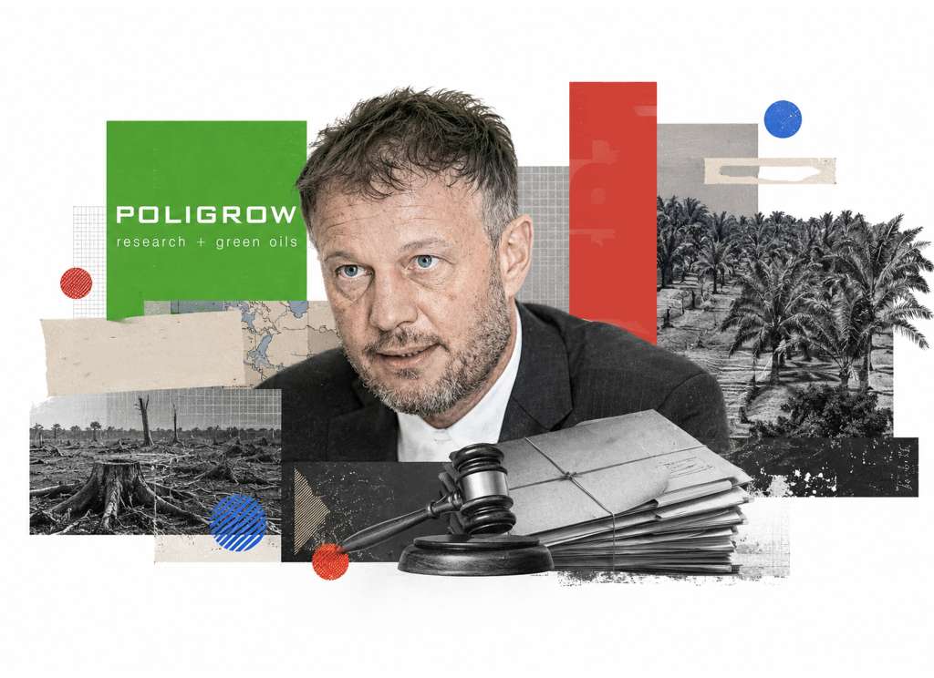 El director de la multinacional Poligrow, Carlo Vigna Taglianti, llegó a Colombia en 2008. / Ilustración Éder Leandro Rodríguez