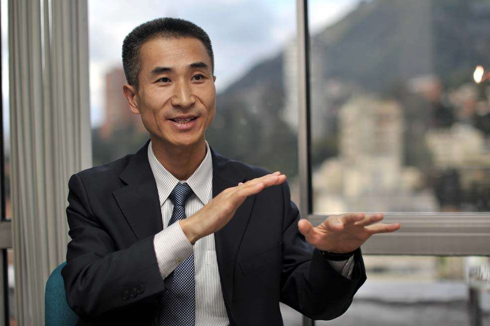 Lu Haifeng, Secretario General del Foro Global de Asentamientos Humanos, en su visita por la ciudad / Gustavo Torrijos