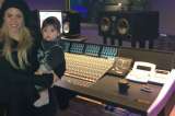Shakira y Milan trabajan en el estudio de grabación