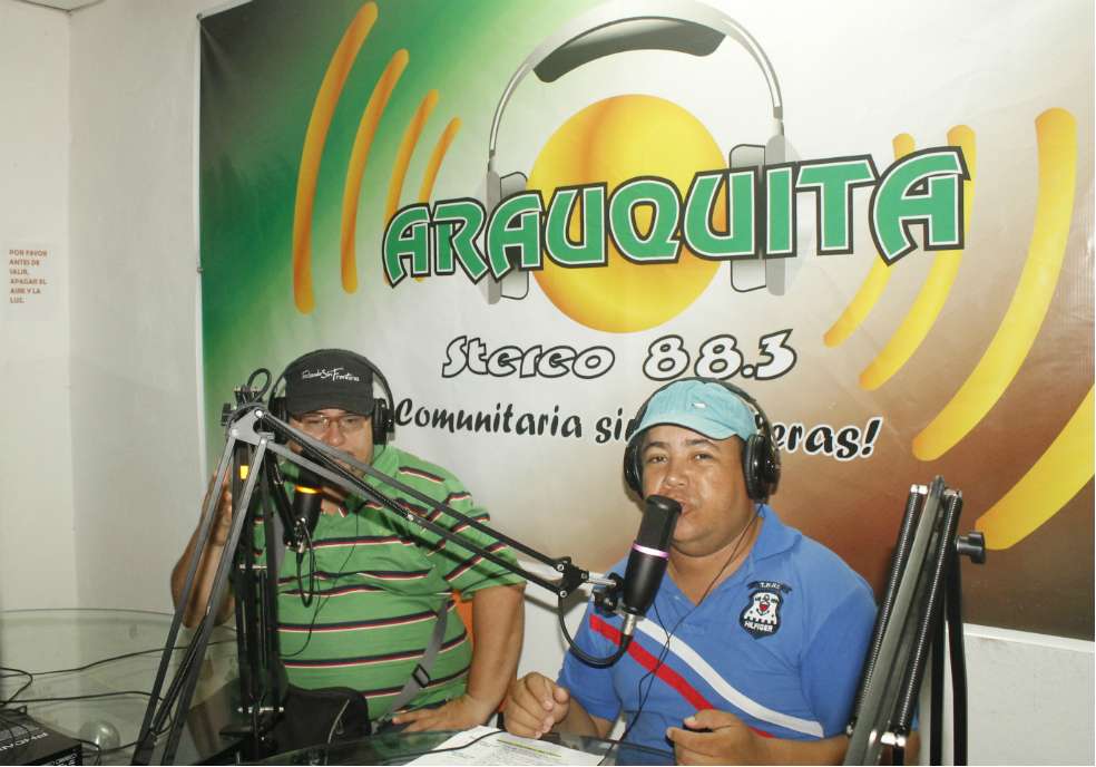 Las instalaciones de la emisora comunitaria Arauquita Stereo.
/ /Cortesía.
