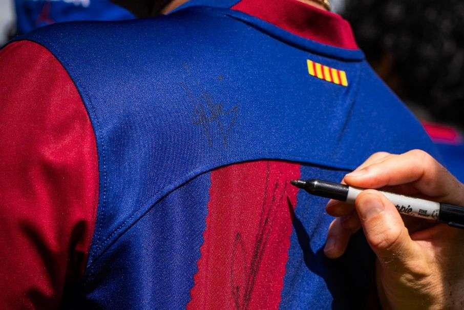 El propio FC Barcelona dio a conocer cómo fue el recibimiento por parte del plantel que se encontraba entrenando.