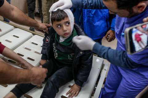En Gaza, 21 niños murieron de hambre o desnutrición en un hospital
