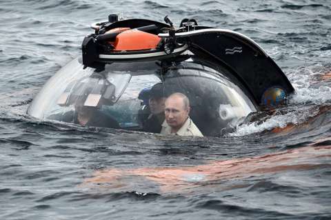 Vladimir Putin y su faceta aventurera en Crimea