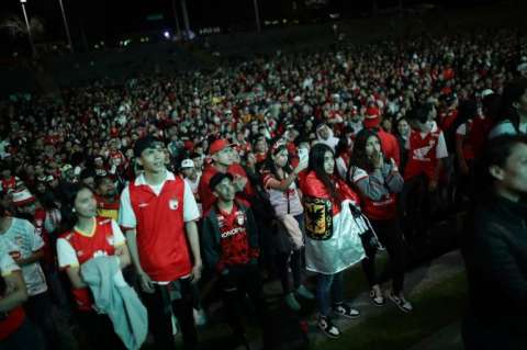 Final del fútbol colombiano: habrá pantallas gigantes en el parque Simón Bolívar