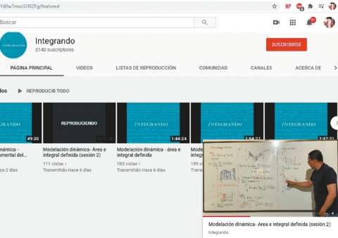 El profesor que ha dado clases en Youtube durante la pandemia
