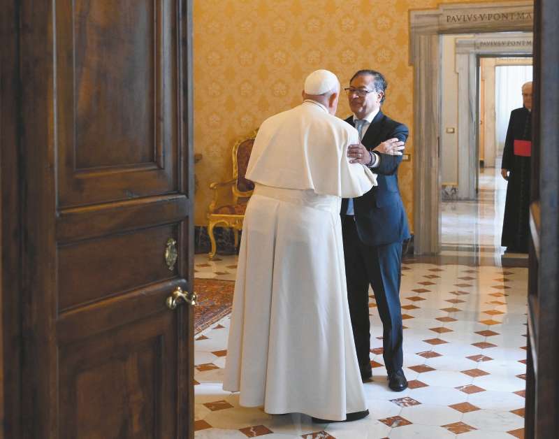 RESTRICTED TO EDITORIAL USE - MANDATORY CREDIT "AFP PHOTO / VATICAN MEDIA" - NO MARKETING - NO ADVERTISING CAMPAIGNS - DISTRIBUTED AS A SERVICE TO CLIENTS