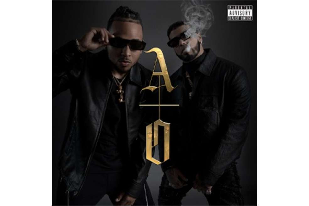 Imagen de Ozuna y Anuel AA en la carátula del álbum “Los dioses”.
