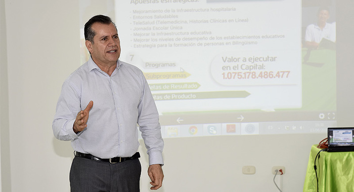 El gobernador de Risaralda, Sigifredo Salazar Osorio. / Gobernación