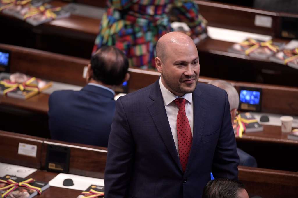 Representante a la Cámara de Representantes, durante la instalación del Congreso 2023.